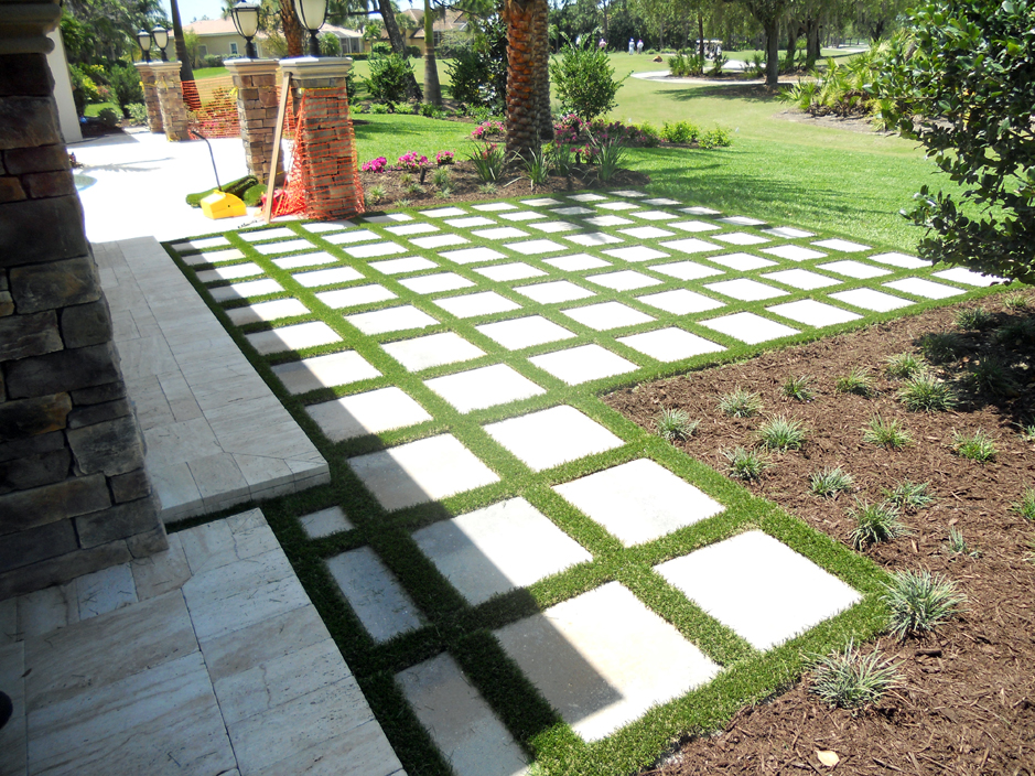 Installing Artificial Grass Cleveland, Florida Backyard ...