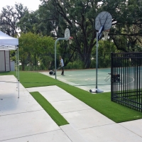 Artificial Grass Carpet Cypress Gardens, Florida Sports Turf, Commercial Landscape