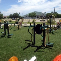 Fake Grass Bay Lake, Florida Playground Turf, Parks