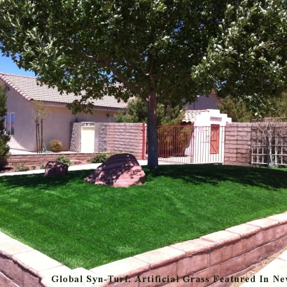 Installing Artificial Grass Riverview, Florida Landscape Photos, Front Yard Design