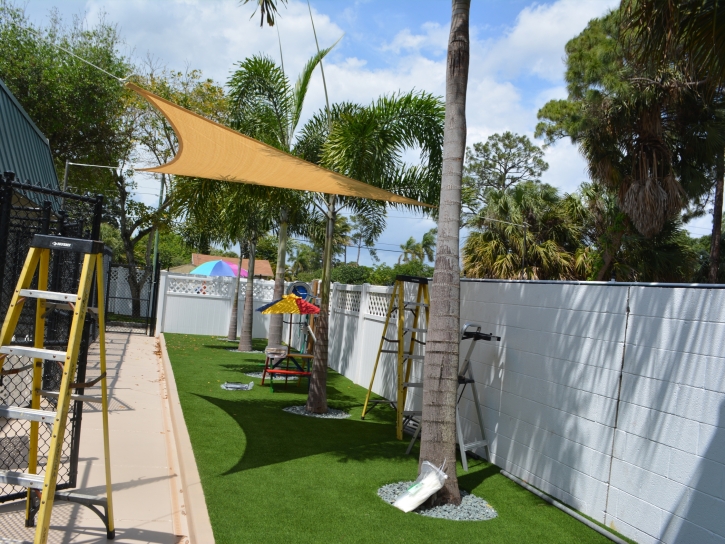 Grass Installation Eustis, Florida Dog Pound, Commercial Landscape