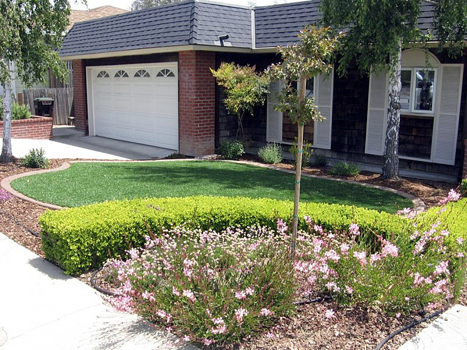 Synthetic Turf Poinciana Florida, Florida Front Yard Landscaping Pictures
